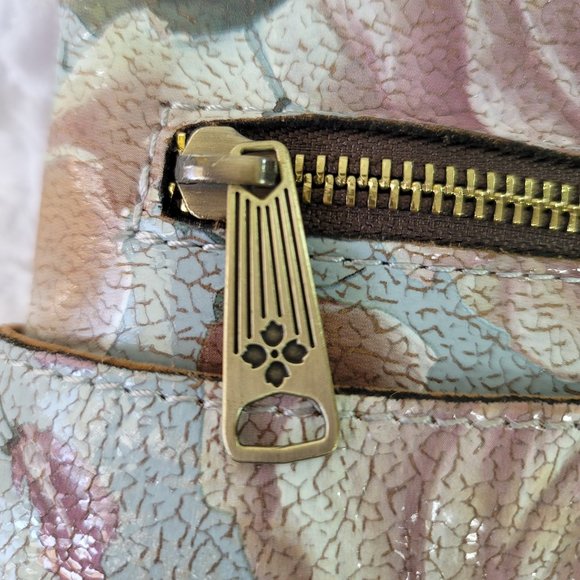 NWT Patricia Nash Crackled Rose Garden Collection Crossbody - Picture 9 of 14